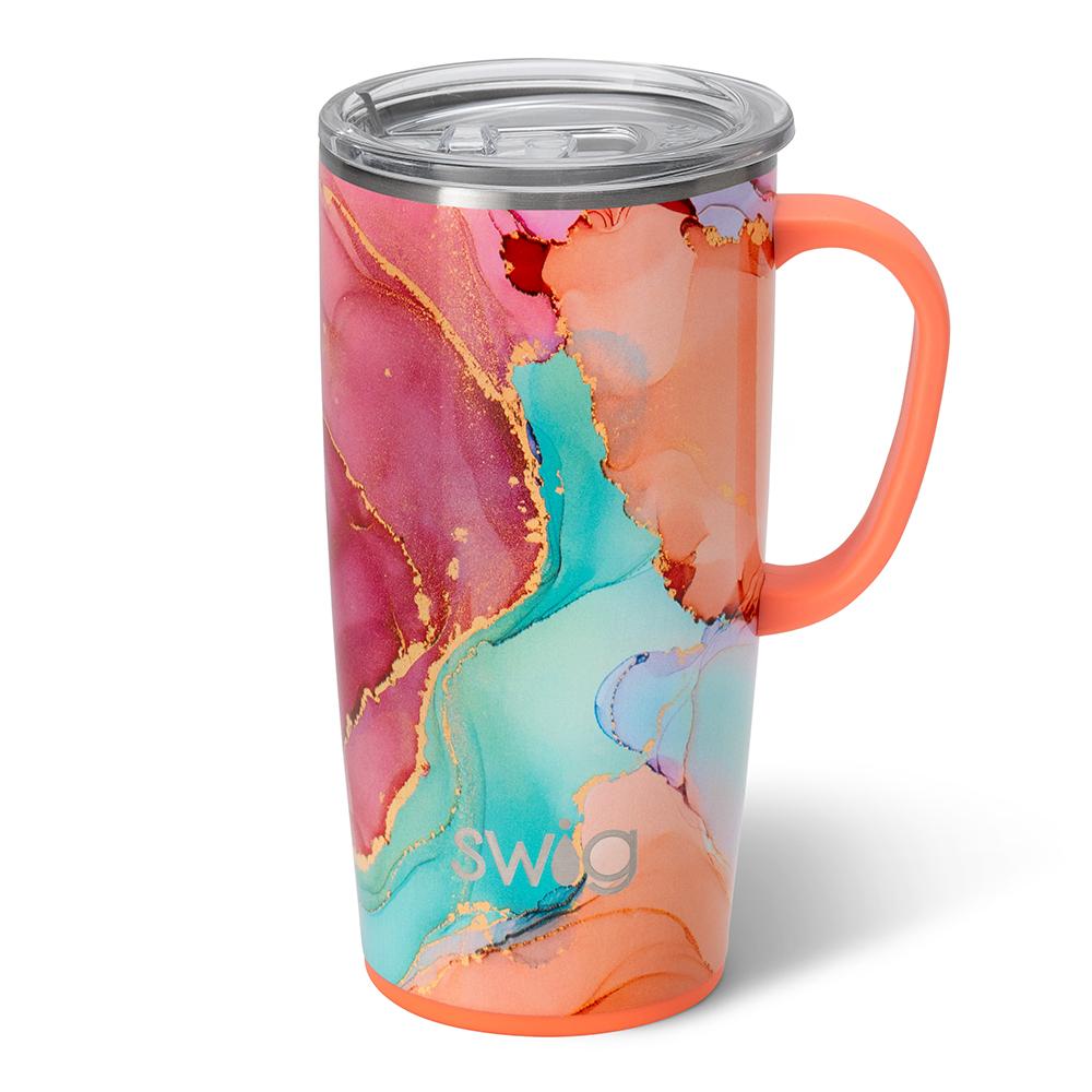 Dreamsicle 22oz Travel Mug W/ Handle Swig Life Wholesale